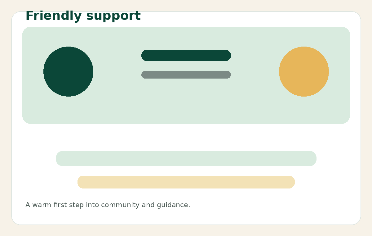 Support illustration